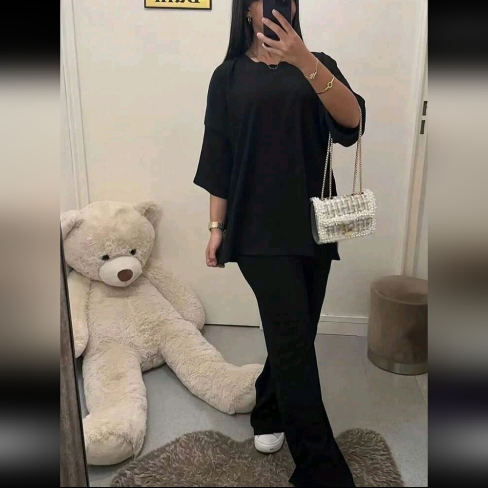 Black Two Piece Outfit